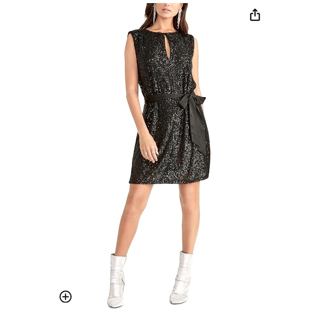 New with tags black sequin dress